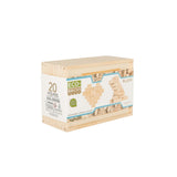 Eco-bricks Natural 20pcs